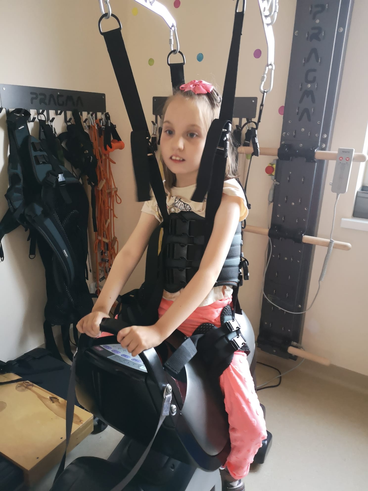 Lenka na rehabilitacji